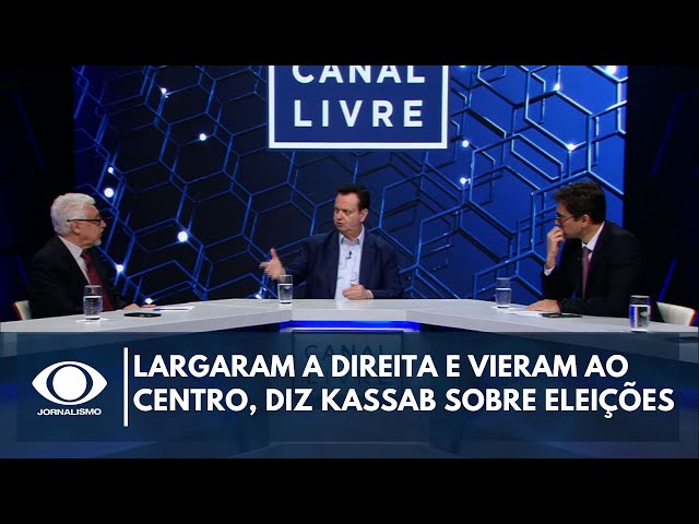 ⁣Muitos largaram a direita e vieram para o centro, diz Kassab sobre as eleições 2024 | Canal Livre