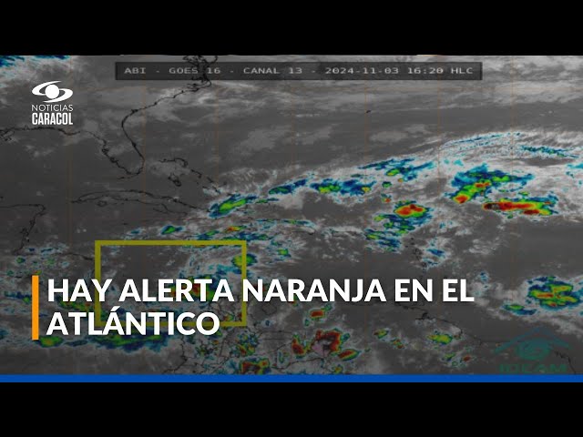 ⁣Alerta por posible ciclón tropical en Caribe colombiano: estas serían las zonas afectadas