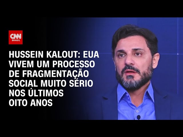 ⁣Hussein Kalout: EUA vivem um processo de fragmentação social muito sério nos últimos oito anos | WW