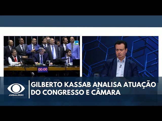 ⁣Kassab analisa atuação do Congresso e fala da eleição na Câmara dos Deputados | Canal Livre