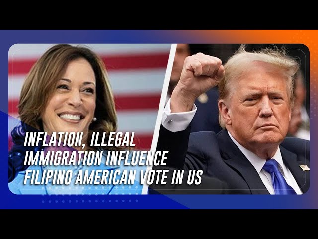 ⁣Inflation, illegal immigration influence Filipino American vote in US polls