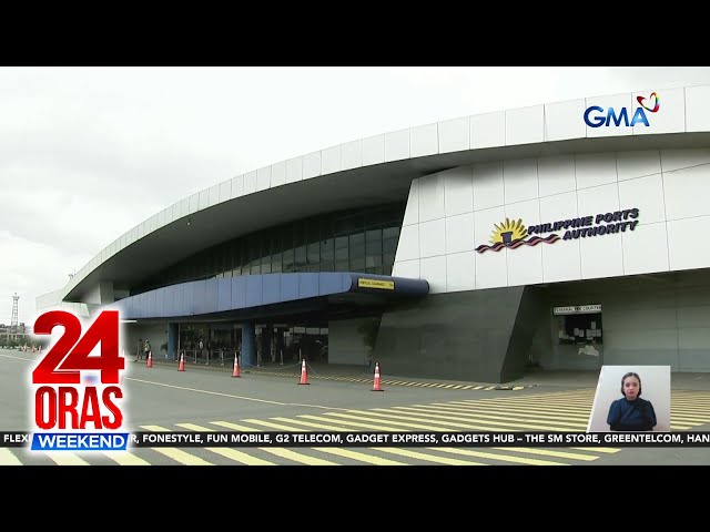 ⁣Ilang pasahero, stranded sa Port of Manila dahil sa mga bagyo at ilang barkong... | 24 Oras Weekend