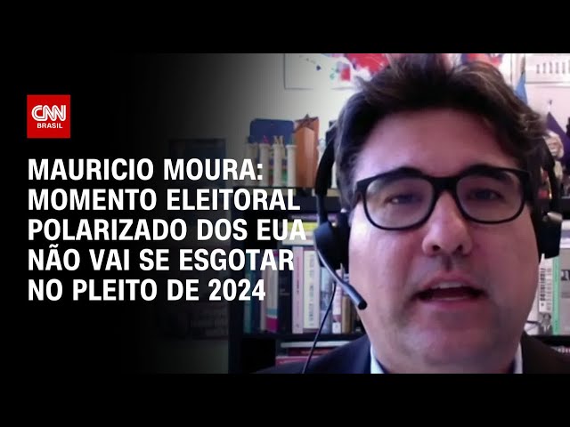 ⁣Mauricio Moura: Momento eleitoral polarizado dos EUA não vai se esgotar no pleito de 2024 | WW