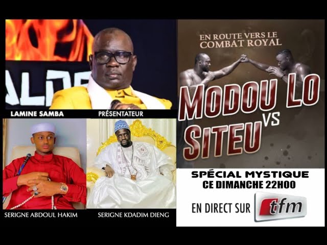 ⁣TFM LIVE  En route vers le combat royal - Modou Lo vs Siteu - Invités: Serigne Hakim & Serigne C