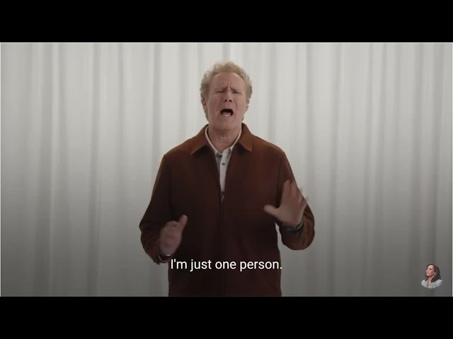 ⁣Will Ferrell ‘threatens’ voters in new Kamala Harris campaign ad