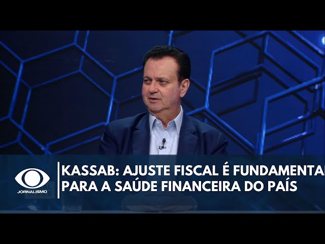 ⁣Ajuste fiscal é fundamental para a saúde financeira do país, diz Gilberto Kassab | Canal Livre