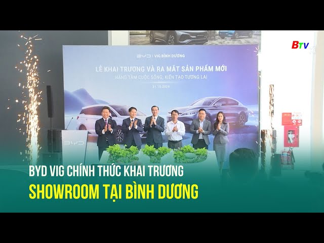 ⁣BYD VIG chính thức khai trương showroom tại Bình Dương