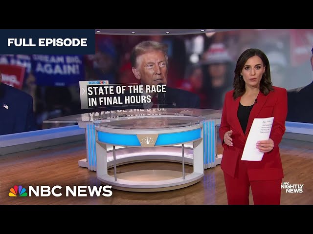 ⁣Nightly News Full Broadcast – Nov. 3