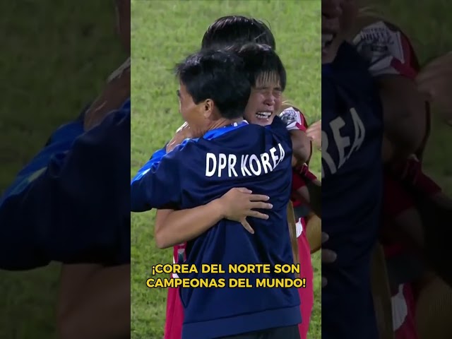 ⁣¡PENAL HISTÓRICO! Corea del Norte es campeona del mundo #shorts