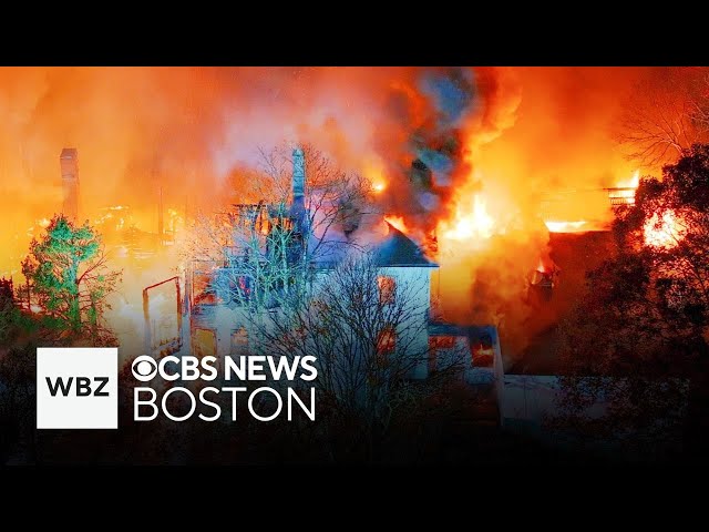 ⁣Former landmark inn in Yarmouth Port destroyed in fire