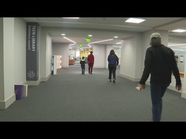 ⁣Denver Central Library reopens after 4 years of remodeling