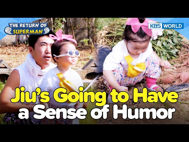 ⁣Harvesting Crops with Jiu [The Return of Superman:Ep.545-3] | KBS WORLD TV 241103