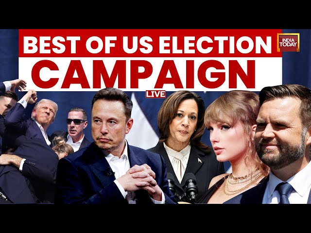 ⁣US Election LIVE | Best Of Kamala Harris And Donald Trump's Campaign Rally | US News Today