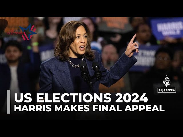 ⁣Harris campaign rallies key swing states, confident of momentum as polls show gains in battlegrounds