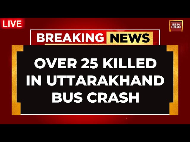 ⁣Uttarakhand Bus Tragedy LIVE | 28 Killed As Bus Falls Into Gorge In Uttarakhand's Almora