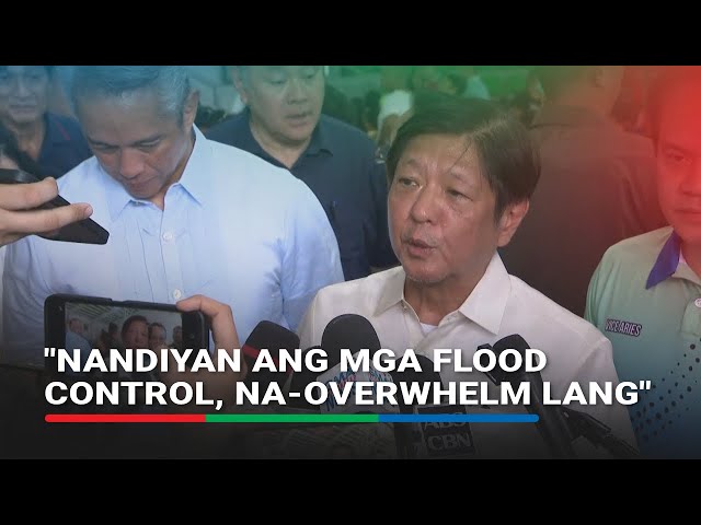 ⁣Marcos Jr. handa sa imbestigasyon sa flood-control projects