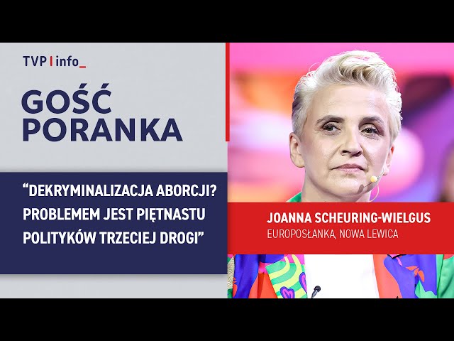 ⁣Scheuring-Wielgus: dekryminalizacja aborcji? Problemem jest 15 posłów Trzeciej Drogi | GOŚĆ PORANKA