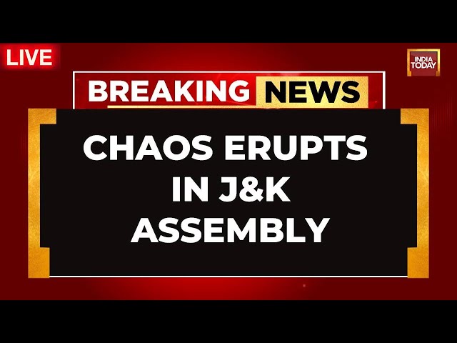 ⁣J&K Assembly Ruckus LIVE: PDP Demands Resolution For Article 370 Restoration | India Today News