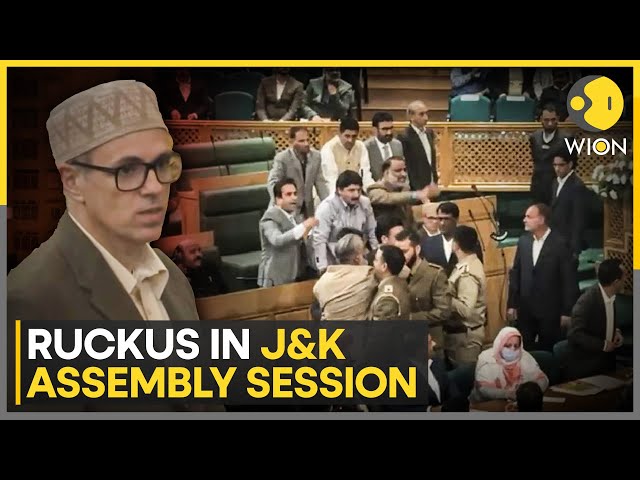 ⁣Chaos Erupts In J-K Assembly As PDP MLA Proposes Resolution Against Article 370 Abrogation | WION