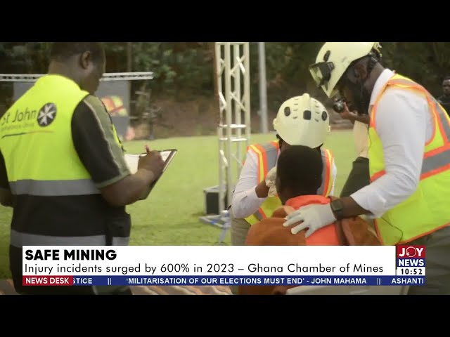 ⁣Safe Mining: Injury incidents surged by 600% in 2023 - Ghana Chamber of Mines