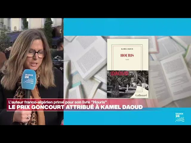 ⁣Le prix Goncourt 2024 décerné à Kamel Daoud pour son roman 'Houris' • FRANCE 24