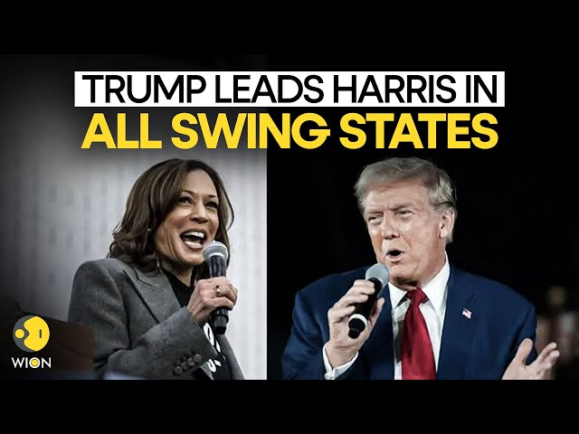 ⁣TRUMP LEADS HARRIS? Shocking Iowa Polls Reveal Surprising Shift in Every Swing State | USA News LIVE