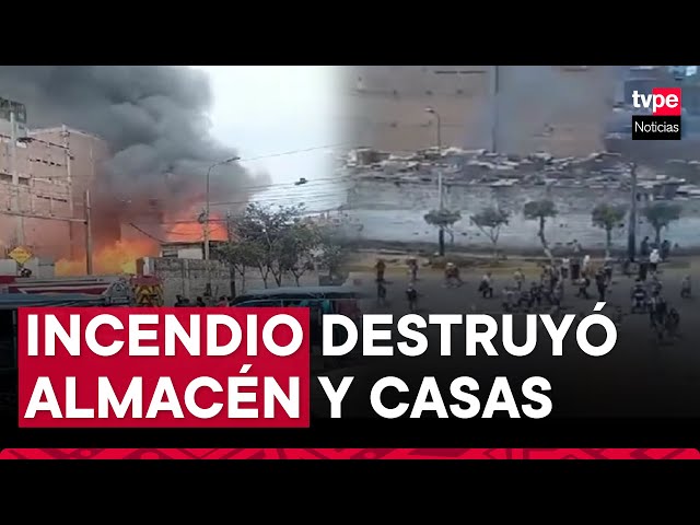 ⁣La Victoria: enfrentamiento entre presuntos barristas de la U y Alianza Lima provoca incendio