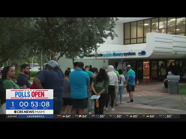 ⁣Early voting ends in Florida ahead of Election Day