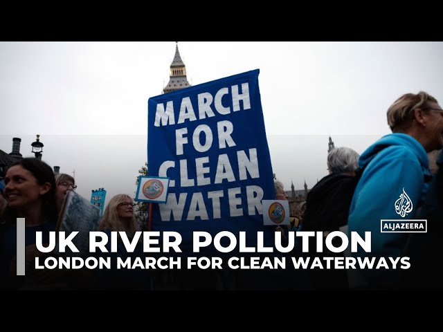 ⁣UK waterways crisis: Public exposes illegal sewage dumping, protests demand stricter regulations