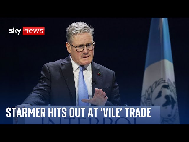 ⁣Starmer vows to smash  'vile' people smuggling gangs