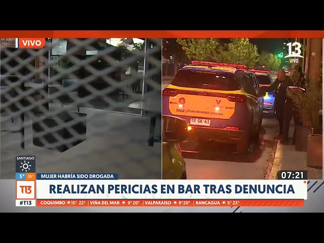 ⁣Administrador de bar de Vitacura donde se habría drogado a mujer entrega su versión