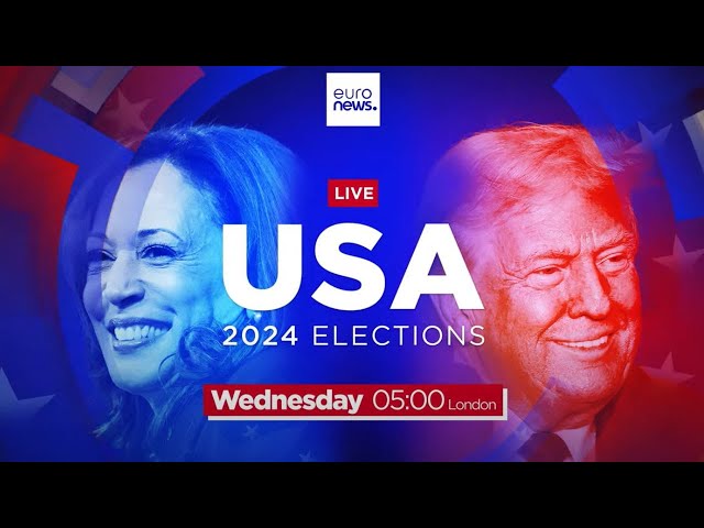 ⁣Watch Live: Trump or Harris? America votes, and Europe is watching on Euronews