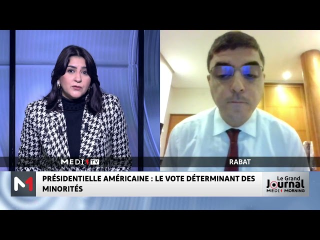 ⁣Présidentielle américaine : Le vote déterminant des minorités, le point avec Hafid Boutaleb