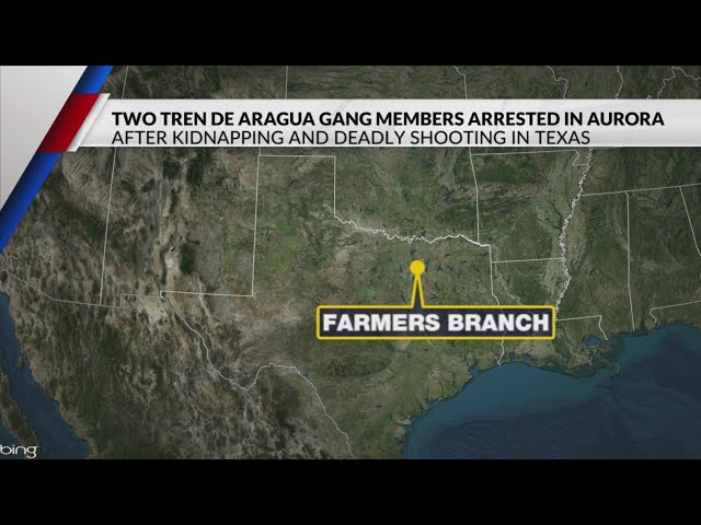 ⁣2 Tren de Aragua members arrested in Aurora