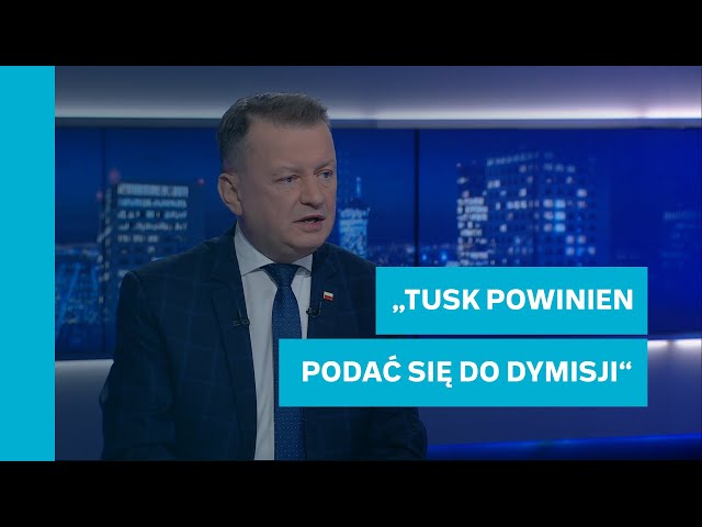 ⁣Błaszczak: Jeśli wygra Trump, powinien zmienić się rząd w Polsce