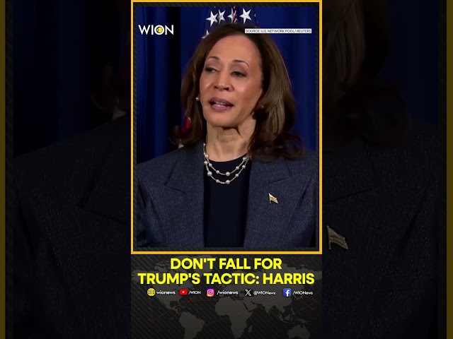 ⁣Kamala Harris Warns Voters Not To Fall For A Premature Trump Victory Claim