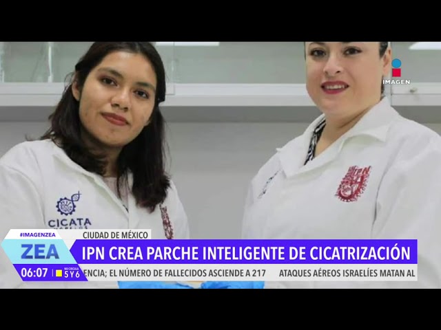 ⁣Investigadora del IPN crea un parche inteligente para tratar heridas crónica