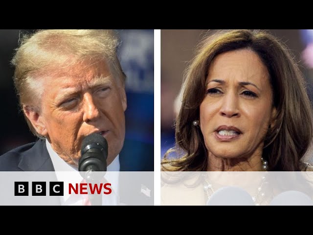 ⁣US election enters final day of campaigning | BBC News