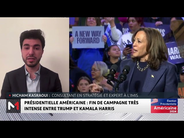 ⁣USA 2024: Fin de campagne très intense entre Trump et Harris, Analyse de Hicham Kasraoui