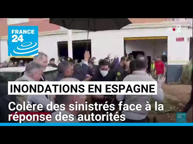 ⁣Inondations en Espagne : colère des sinistrés face à la réponse des autorités • FRANCE 24