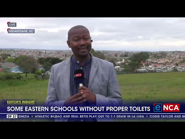 ⁣Some Eastern Cape schools without proper toilets