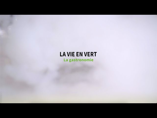 ⁣LA VIE EN VERT - La gastronomie