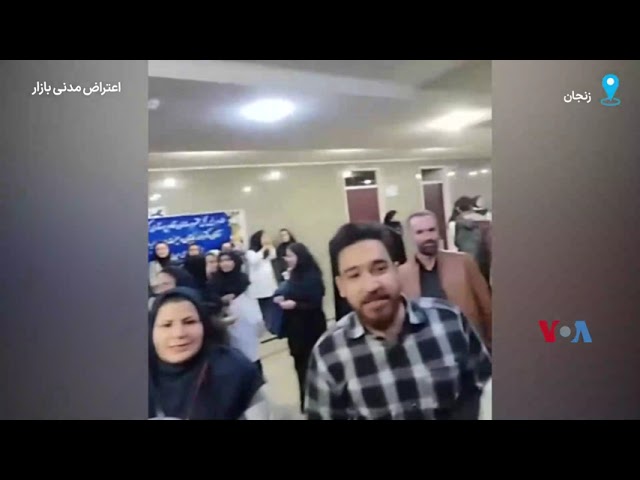 ⁣تصاویری دیگر از تجمع پرستاران در زنجان در اعتراض به رسیدگی نشدن به مطالباتشان