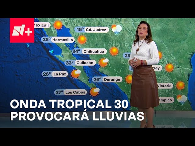 ⁣Frente frío 7 afectará el norte de México - Las Noticias