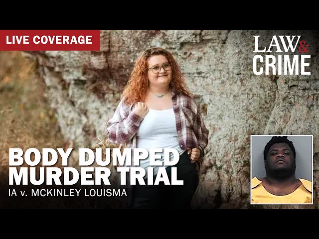 ⁣LIVE: Body Dumped Murder Trial – IA v. McKinley Louisma – Day 1