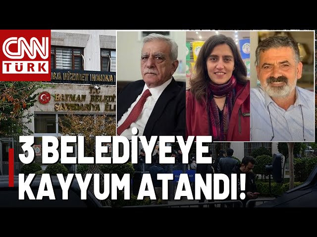 ⁣O Belediyelere Terör Soruşturması! Ahmet Türk, Gülistan Sönük ve Mehmet Karayılan Görevden Alındı...