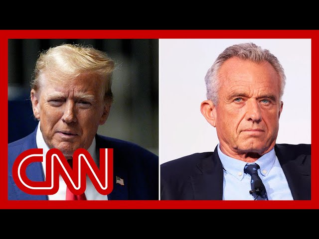 ⁣Trump hints support for RFK Jr.'s discredited health views