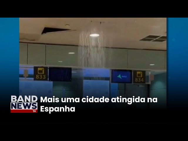 ⁣Tempestade alaga aeroporto de Barcelona | BadnNews TV