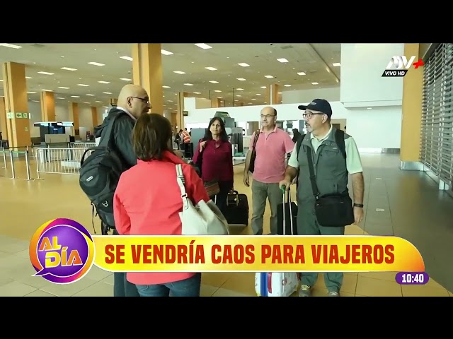 ⁣Aeropuerto Jorge Chávez: Trabajos por ampliación podrían traer caos para los viajeros