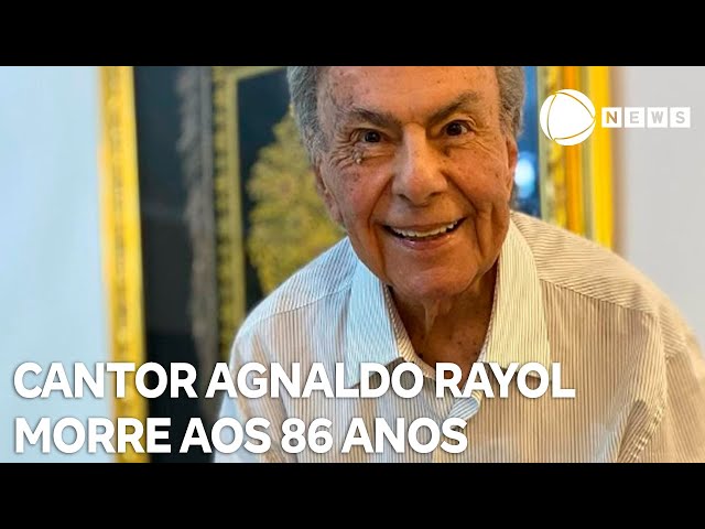 ⁣Cantor Agnaldo Rayol morre aos 86 anos